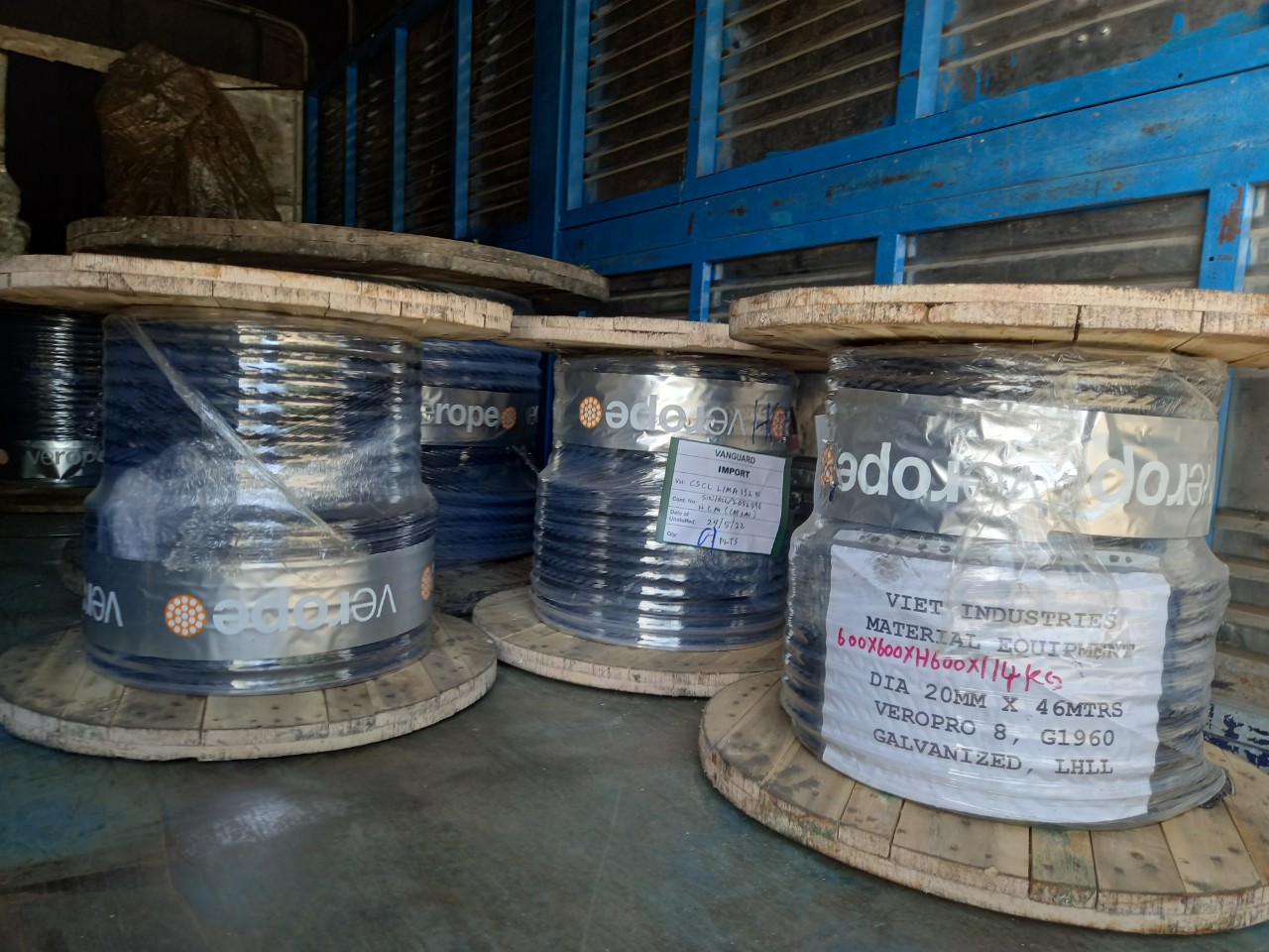 Z Lay Rhol VEROPE - Cáp thép - Công Nghiệp Việt